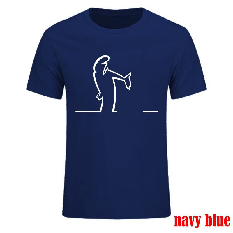 T-shirts d'été pour hommes Balum La Linea t-shirt graphique drôle coton confortable Premium Camiseta
