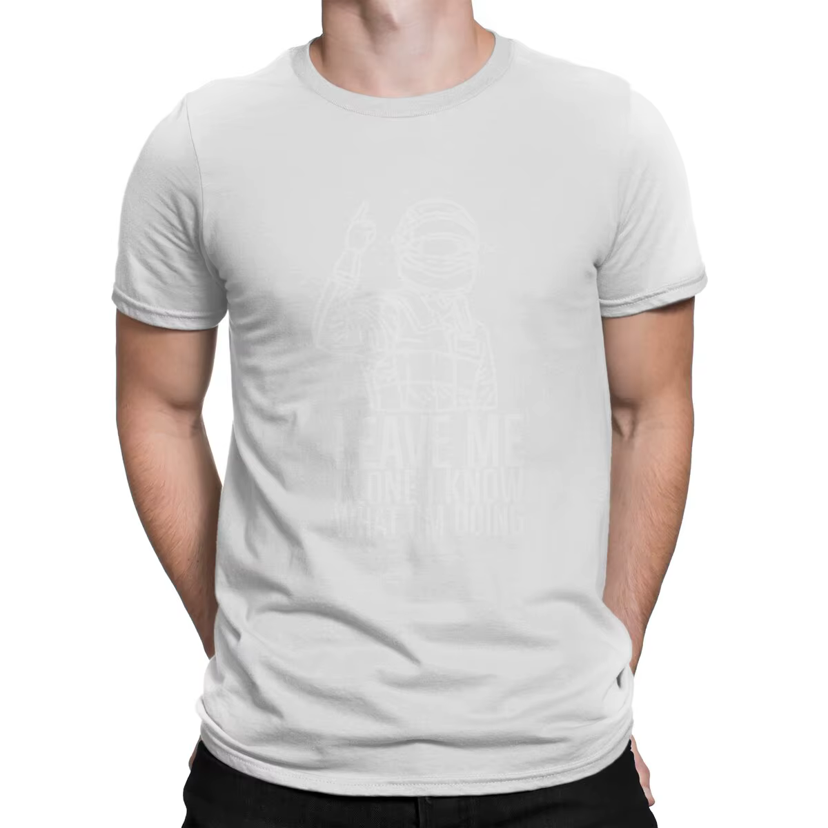 Laissez-moi seul Kimi Raikkonen Racer F1 formule 1 t-shirt gothique col rond t-shirt Polyester Stree