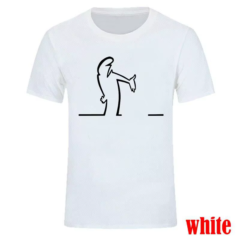 T-shirts d'été pour hommes Balum La Linea t-shirt graphique drôle coton confortable Premium Camiseta