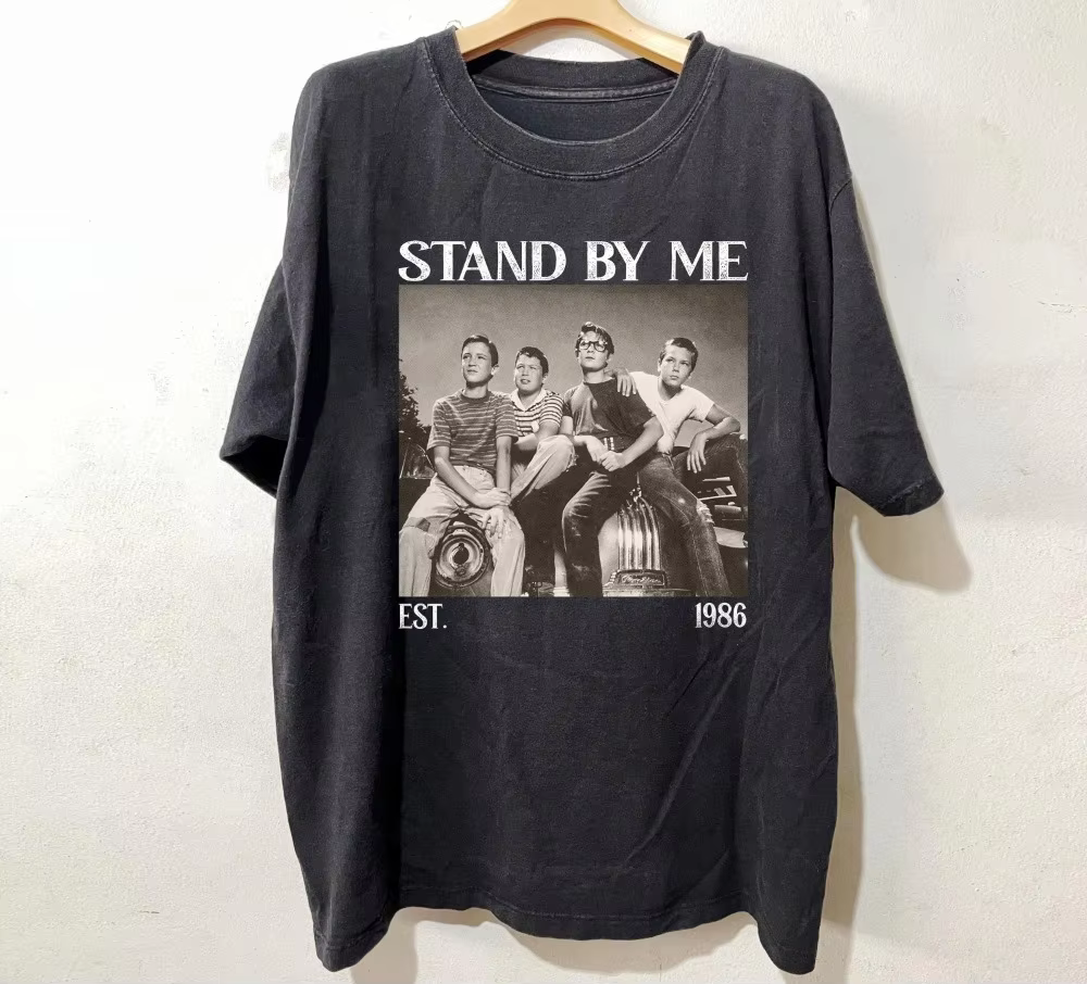 T-shirt du film Stand By Me, Rob Reiner, T-shirts graphiques à manches courtes pour hommes, pour l'é