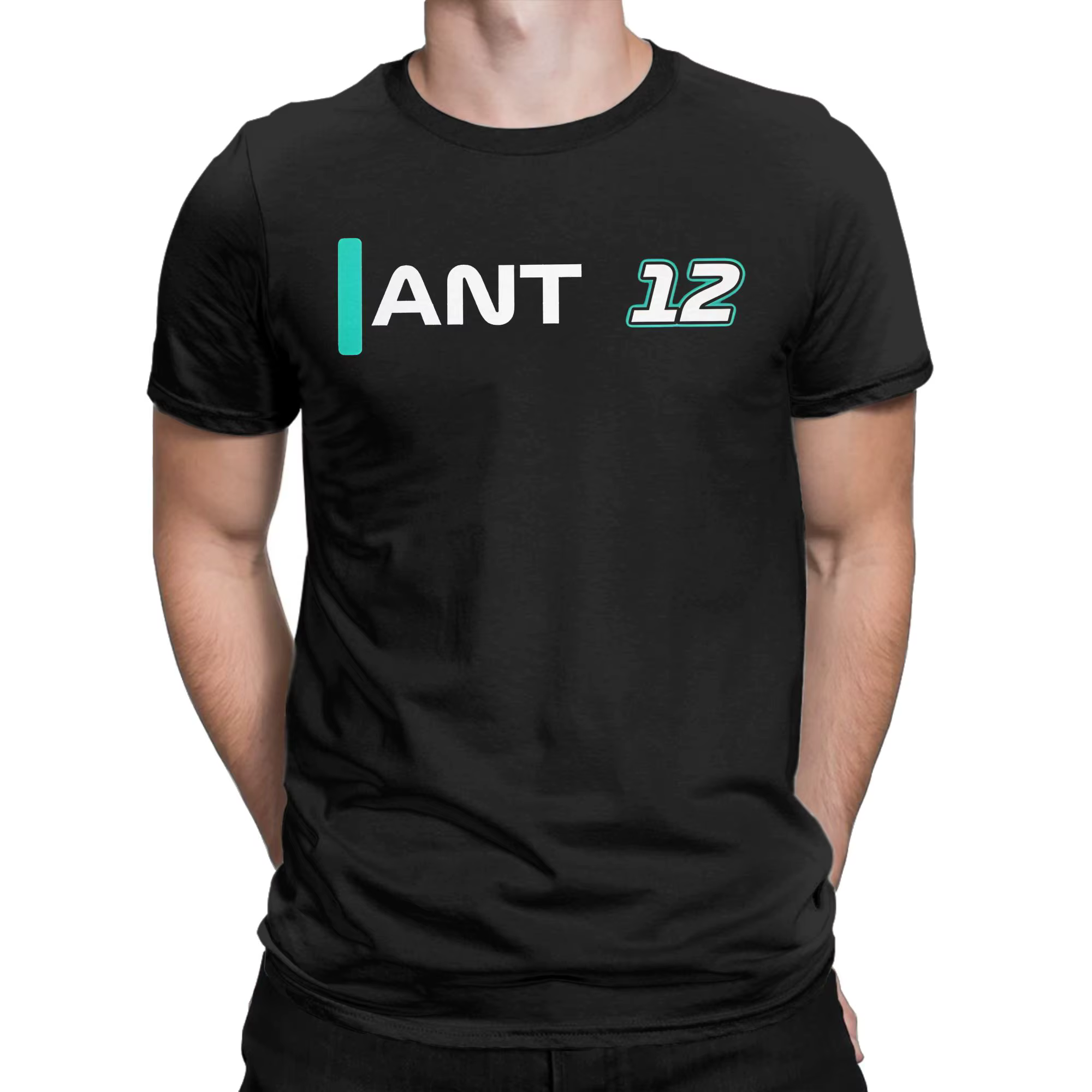T-shirts pour hommes et femmes, Kimi Antonelli numéro 12, t-shirts en coton pour loisirs, t-shirt à 