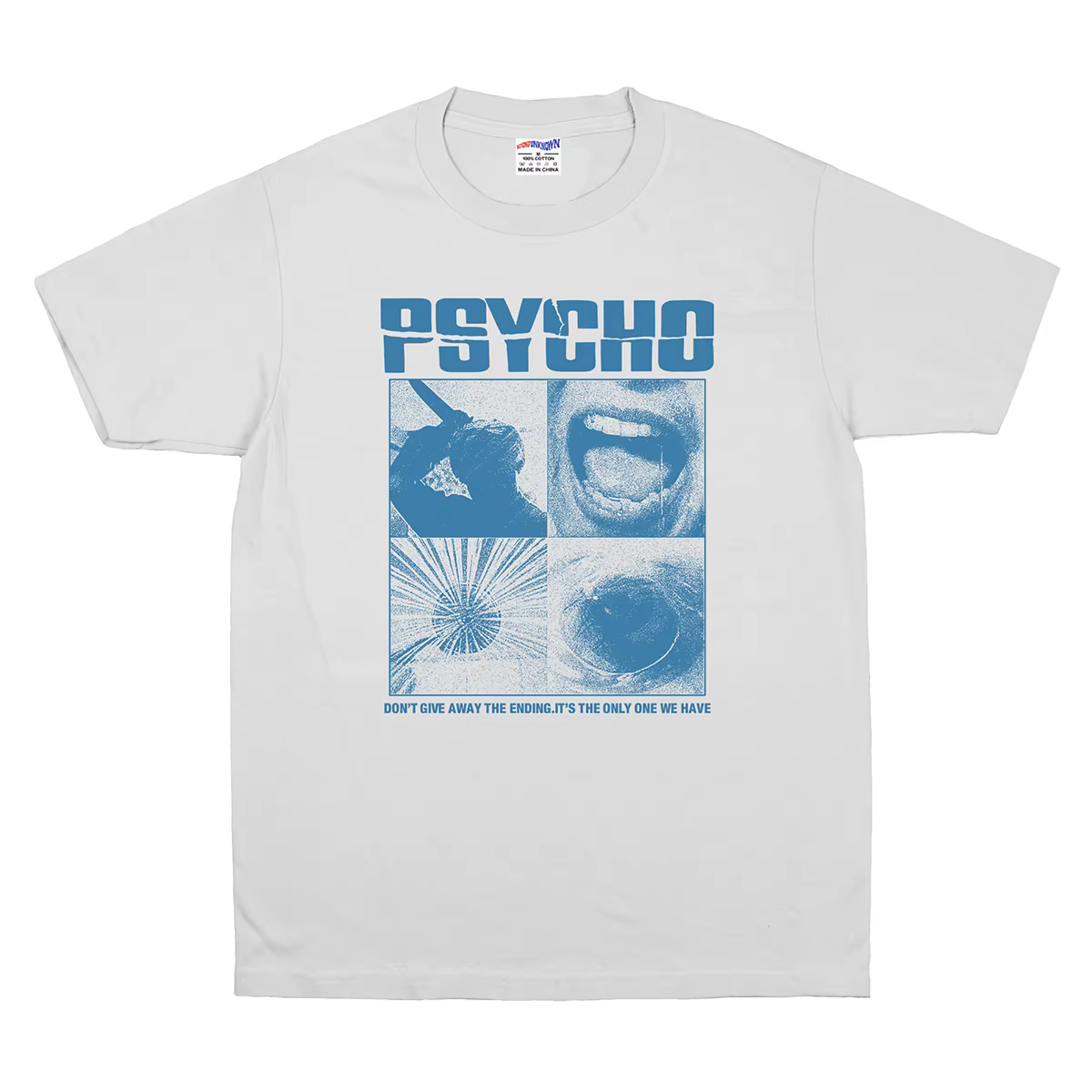 Alfred Hitchcock Psycho t-shirt film d'horreur les oiseaux fenêtre arrière Vertigo hommes imprimé ét