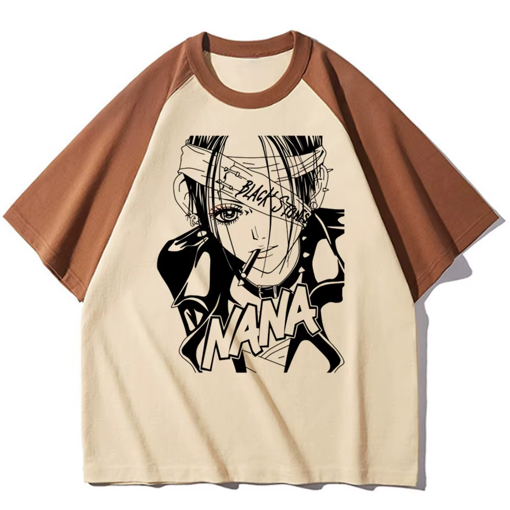 T-shirt Nana pour femmes, vêtement streetwear, séchage rapide, 600