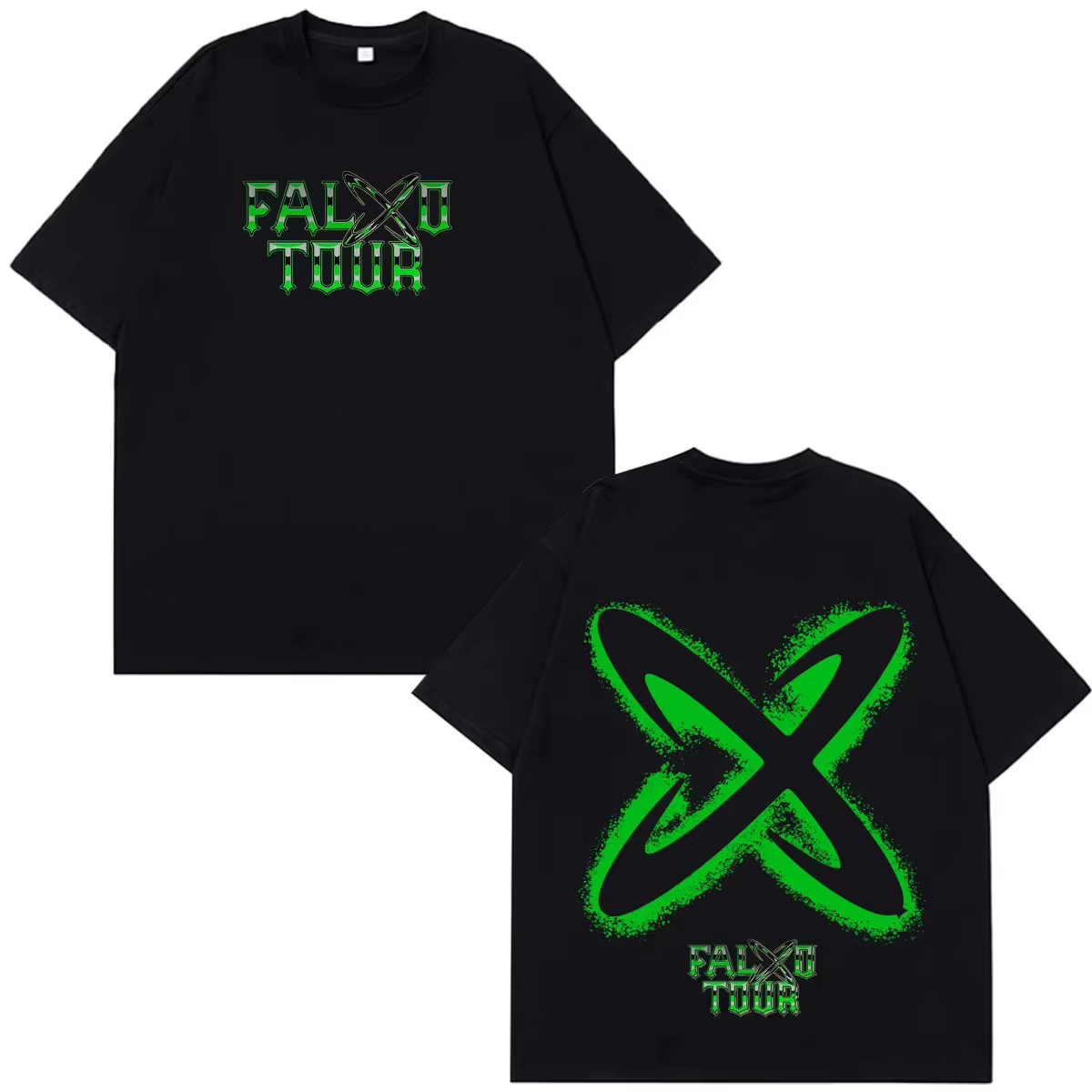 T-shirt graphique Feid VS Ferxxo 2026 « Falxo Tour – El Mano a Mano Del Año », T-shirt unisexe en co
