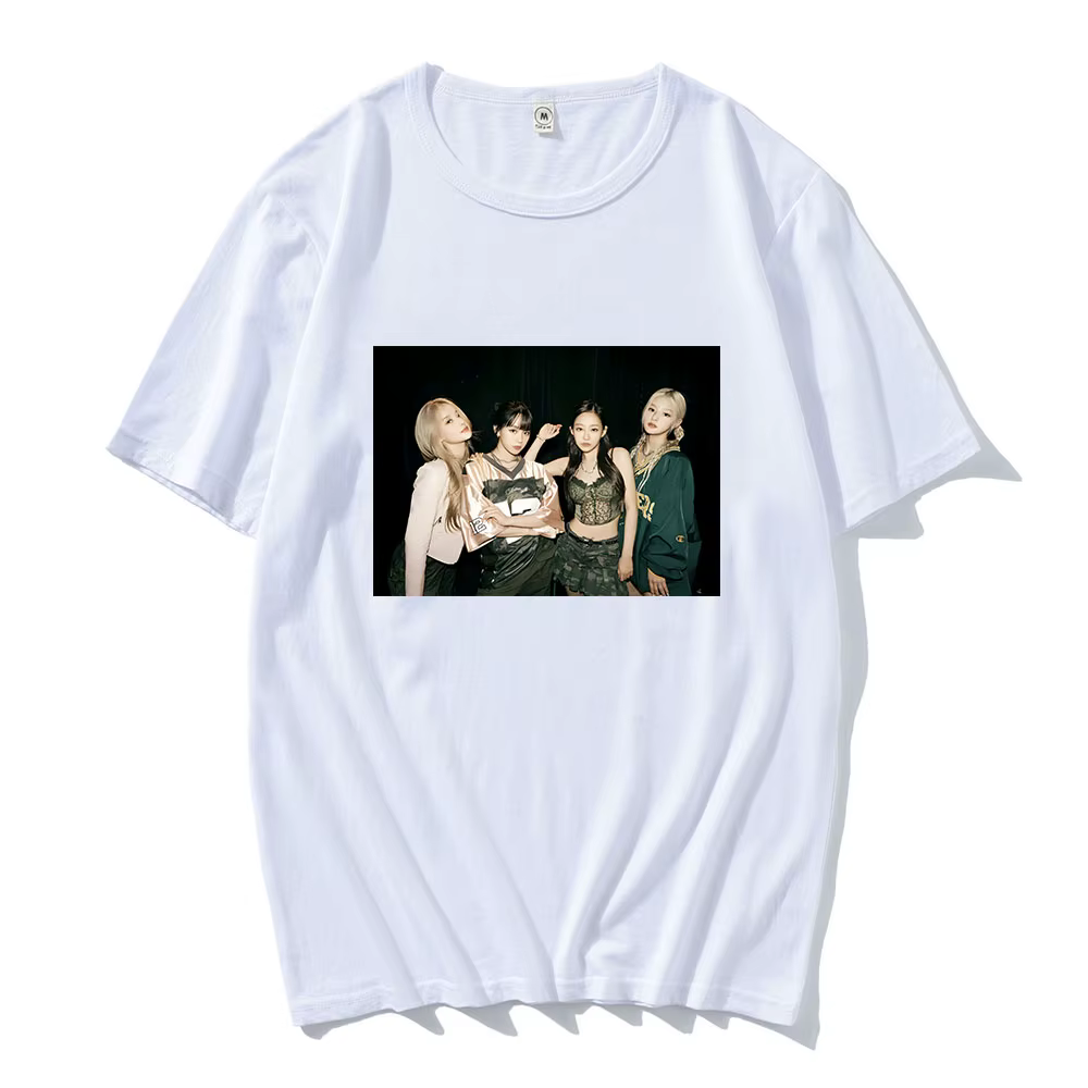 T-shirt femme, estival et décontracté, confortable, hip-hop, à la mode coréenne, avec imprimé graphi