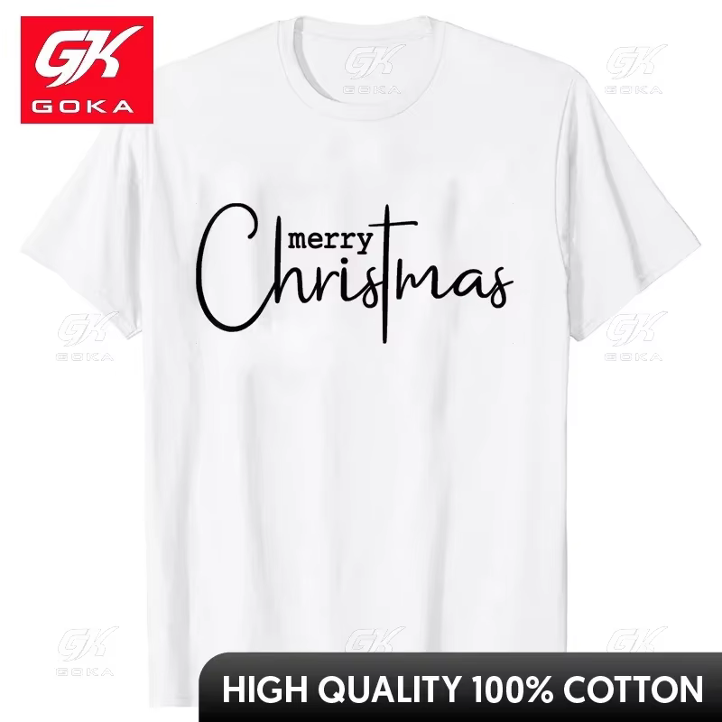 T-shirt homme Joyeux Noël, motif croix de Noël amusant, hauts graphiques amusants surdimensionnés po