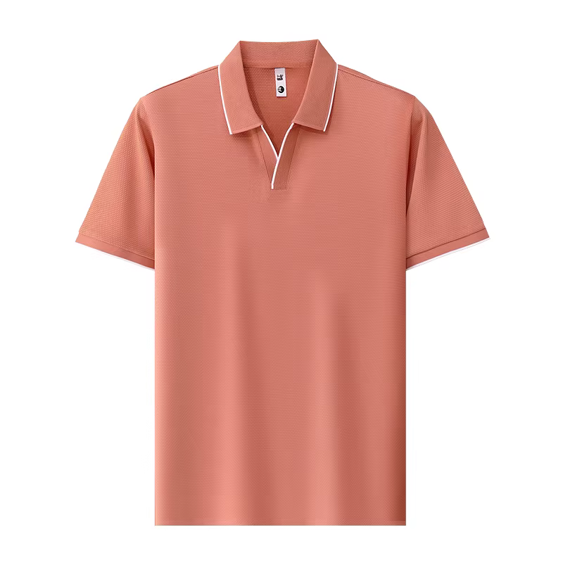Polo pour homme avec col à revers, manches courtes décontractées, haut de golf sportif, disponible e