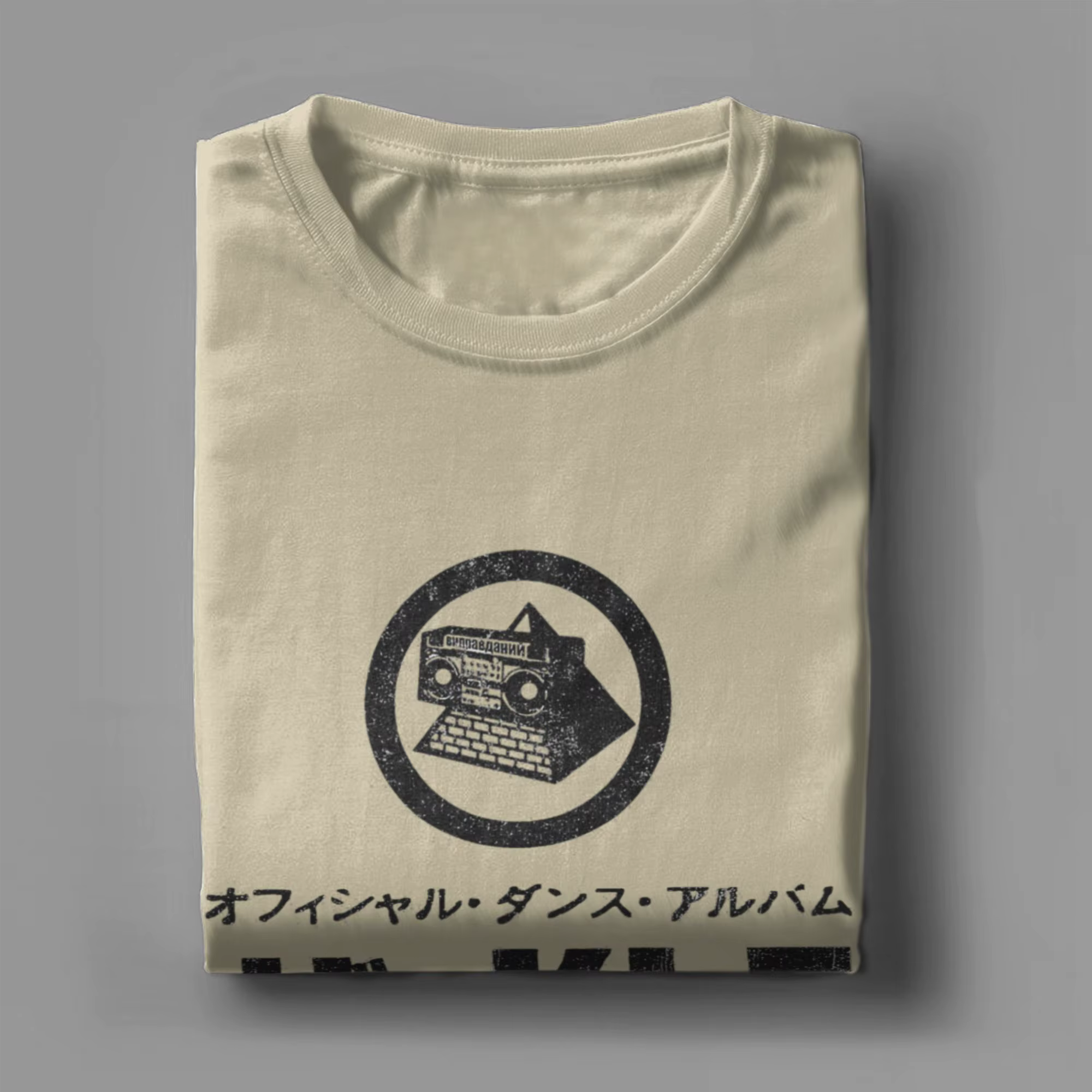Le KLF Japon Vintage T-Shirts pour hommes femmes génial 100% coton T-Shirts col rond manches cou