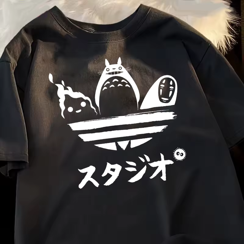 100% coton japonais Anime imprimé Streetwear T-Shirts femmes T-Shirts Egirl coréen Manga graphique T