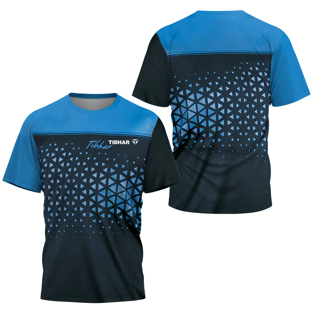 Felix Lebrun impression 3D sport séchage rapide respirant hommes T-shirt maillot de Tennis de Table 