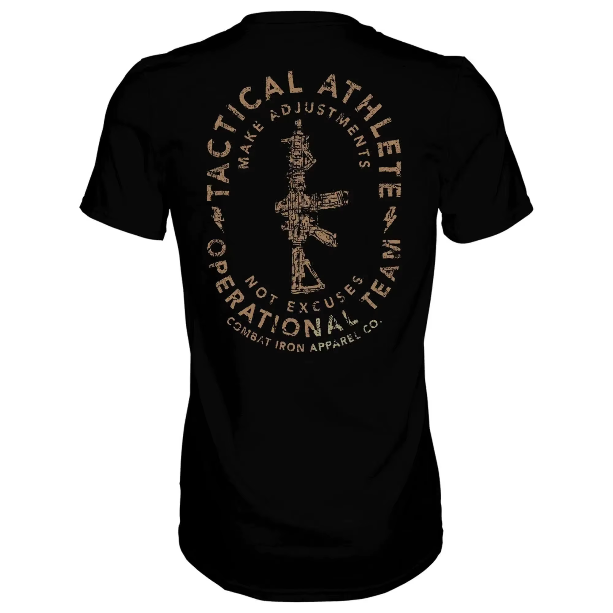 T-shirt tactique d'été 2026 pour homme - T-shirt militaire de combat en coton pur, idéal pour le spo