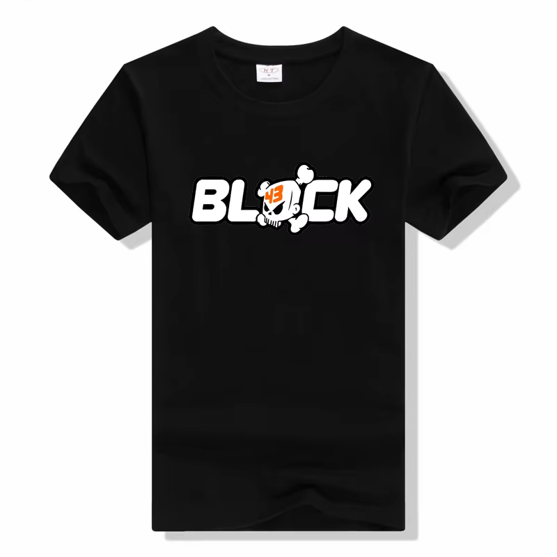 Ken Block 43 T-shirt tendance pour hommes, style Harajuku, imprimé lettres, esthétique masculine, dé