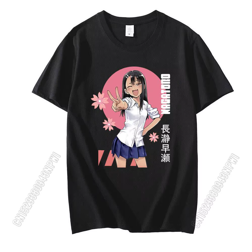 T-shirt imprimé anime japonais Don't Toy With Me Miss Anime, vêtements stationnaires, haut respirant
