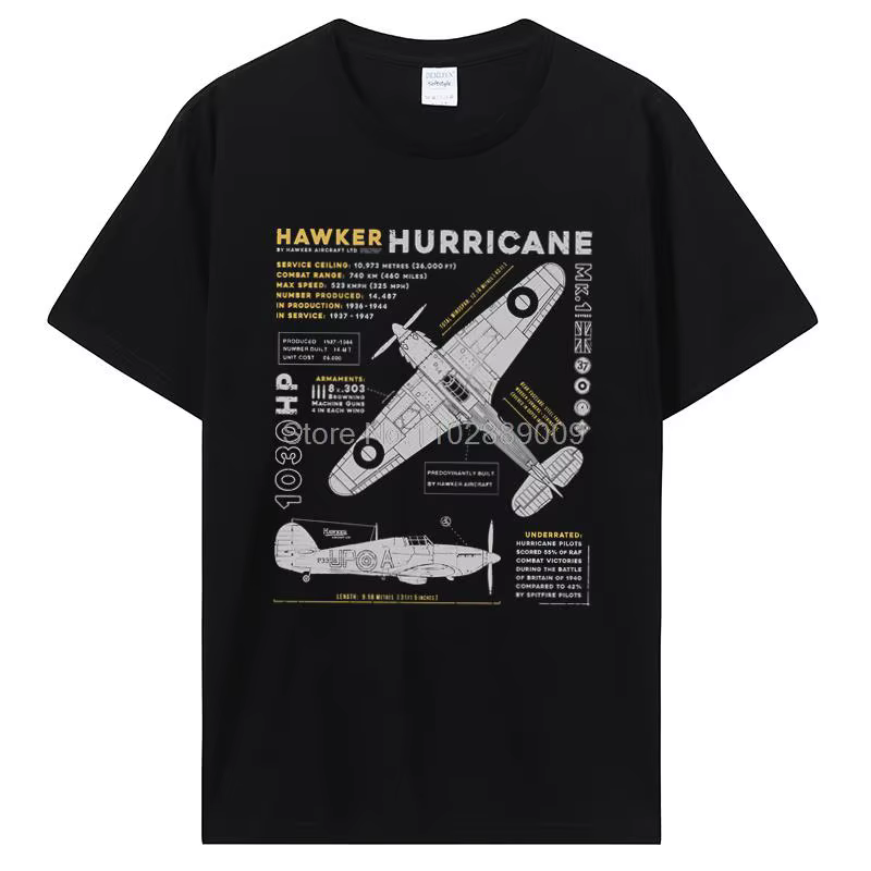 P-51 Mustang T-shirt Nord Américain Aviation Vintage Avion de html Hommes T-Shirt Court Casual 100%