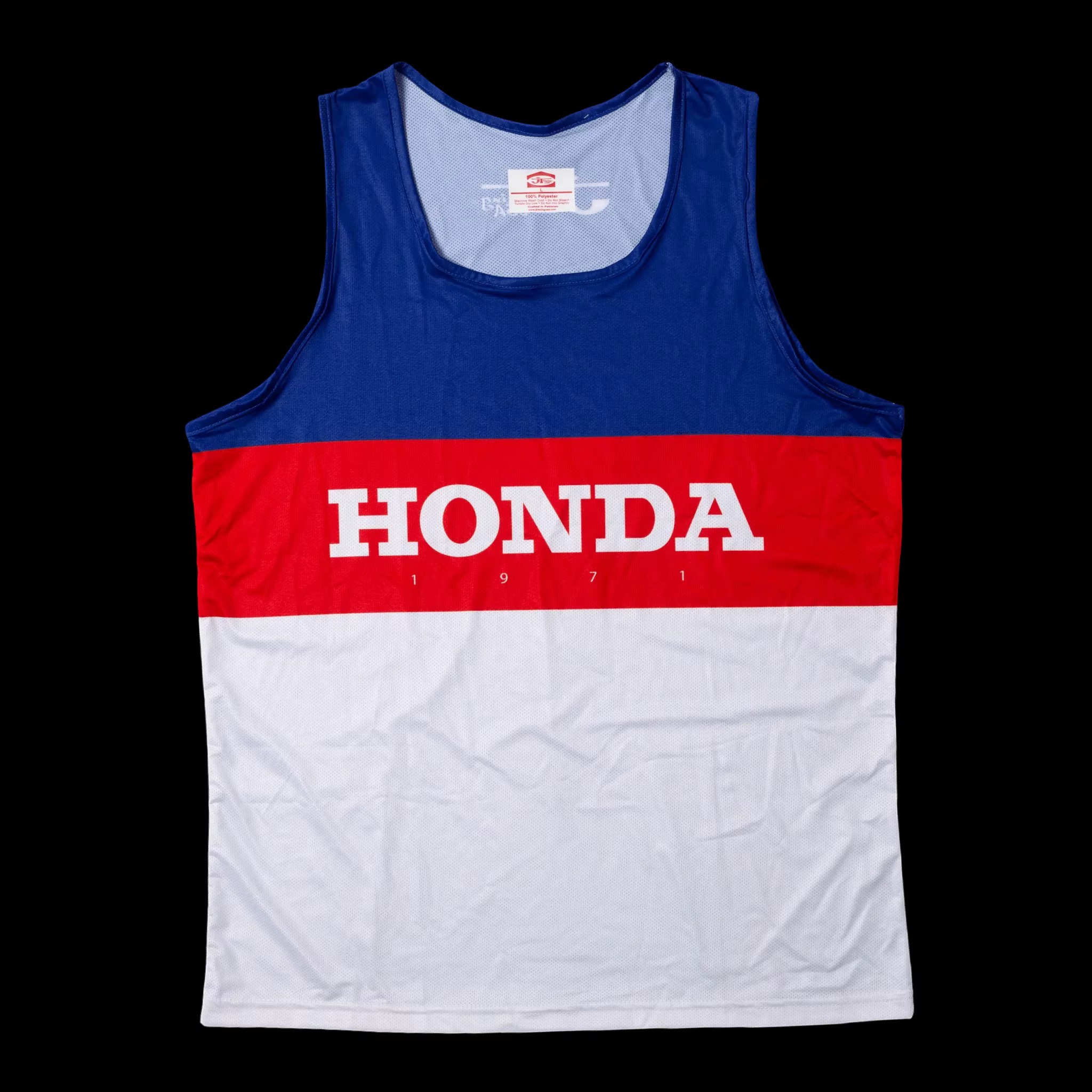 Honda 1970s Blue Tank Top Classic Nouveau débardeur d'été pour hommes et femmes, T-shirt à séchage r
