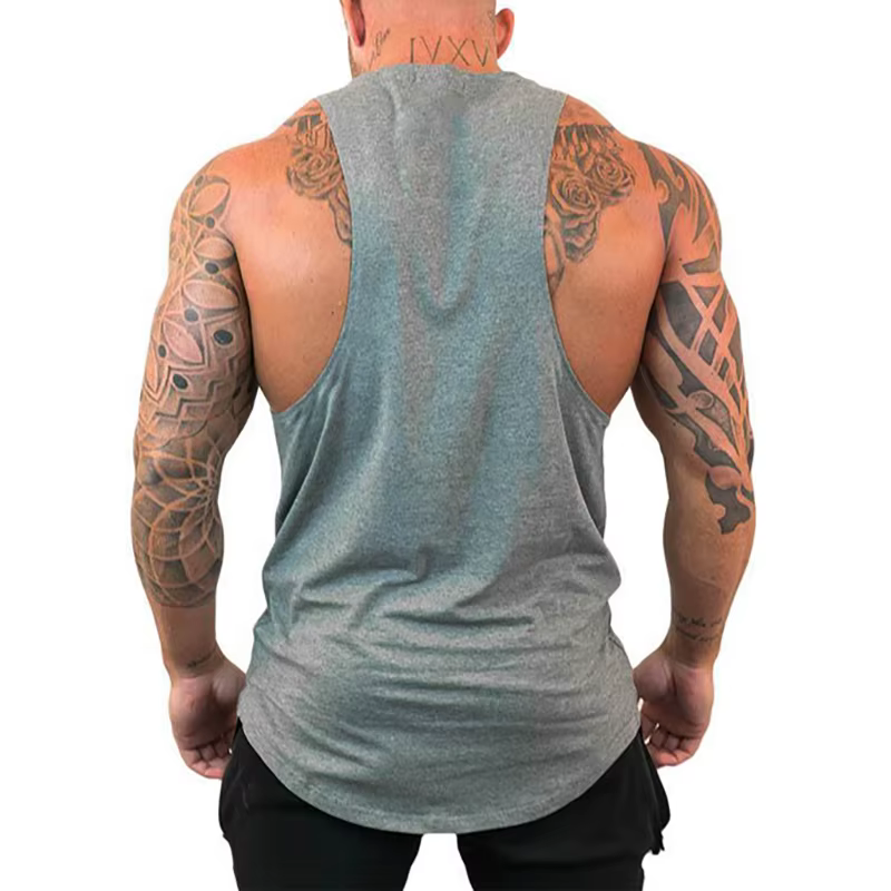 MACHINE FITNESS JUST GYM musculation débardeur hommes gilet d'entraînement coton chemise sans manche