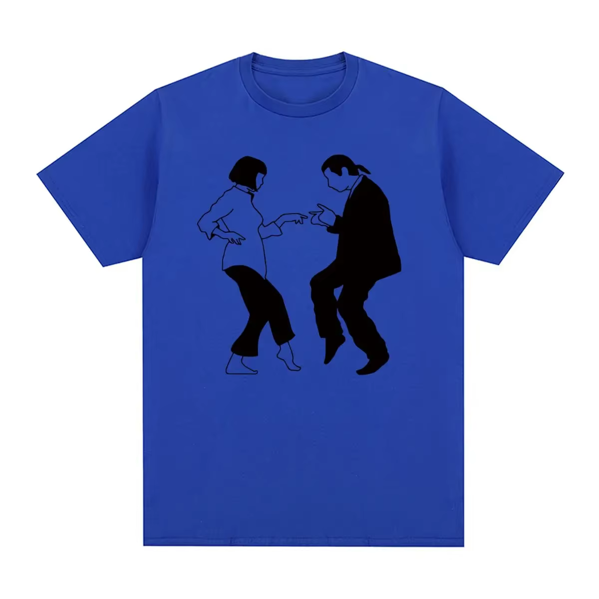 T-shirt Pulp Fiction Vintage en Coton pour Homme et Femme, Cadeau de Film Classique pour GérFriends,