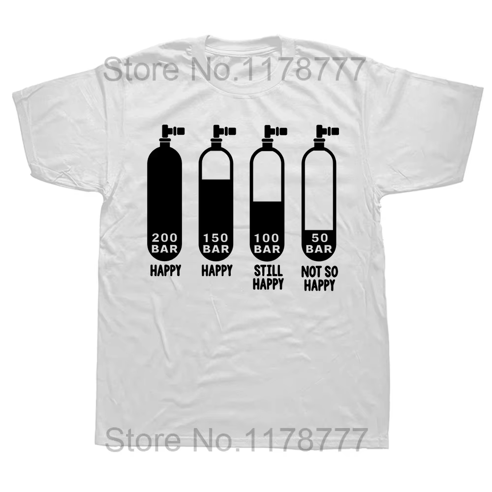 Hommes T-Shirts plongeur Est mode coton t-shirt à manches courtes plongée sous-marine amoureux du sp