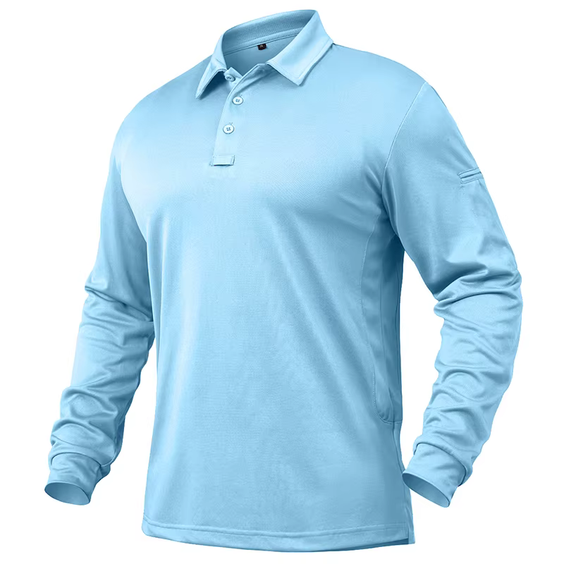 Chemise à manches longues pour hommes, légère, respirante, pour randonnée en plein air, pêche, UPF50