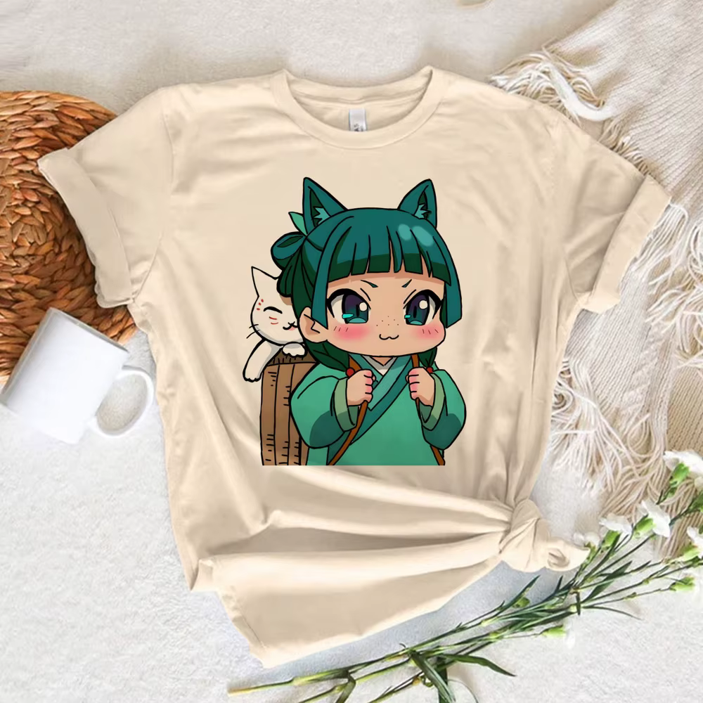 The Apothecary Diaries t-shirt femme streetwear numérique classique t-shirt vêtements coréens graphi