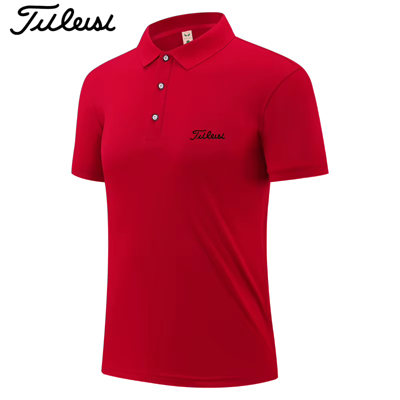 Polo d'été décontracté à manches courtes, couleur unie, ensemble cycliste, ensemble de fitness pour