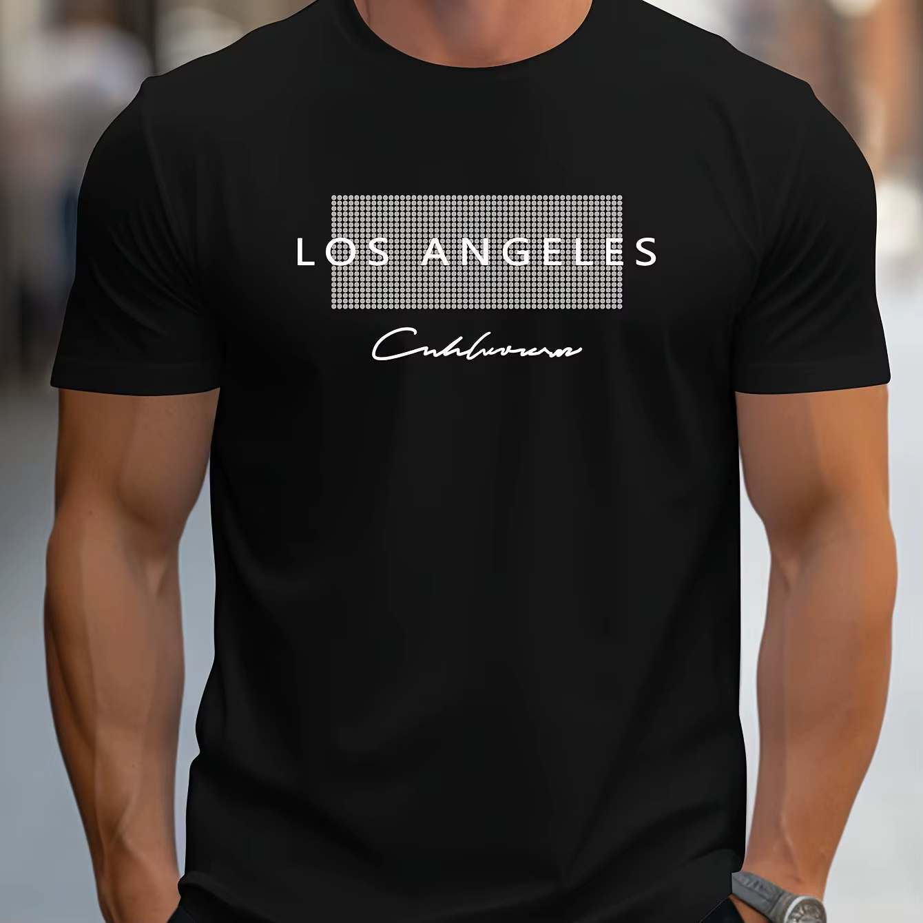 T-shirt d'été à manches courtes et col rond pour hommes, coupe ample, grande taille, imprimé graphiq