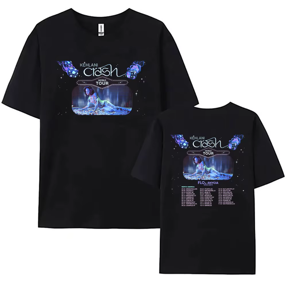 T-shirt manches courtes femme, streetwear, décontracté, en coton, hip hop, été 2024