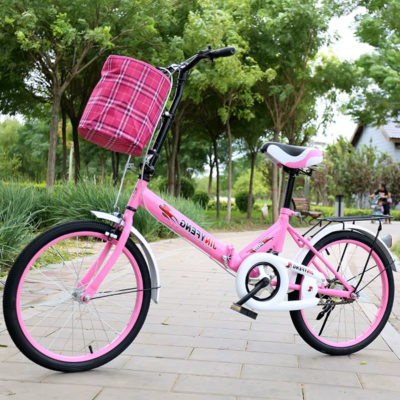 16 20 pouces 7 vitesses cadre en acier au carbone vélo hommes ou femmes léger pliable Cycle un Velo 