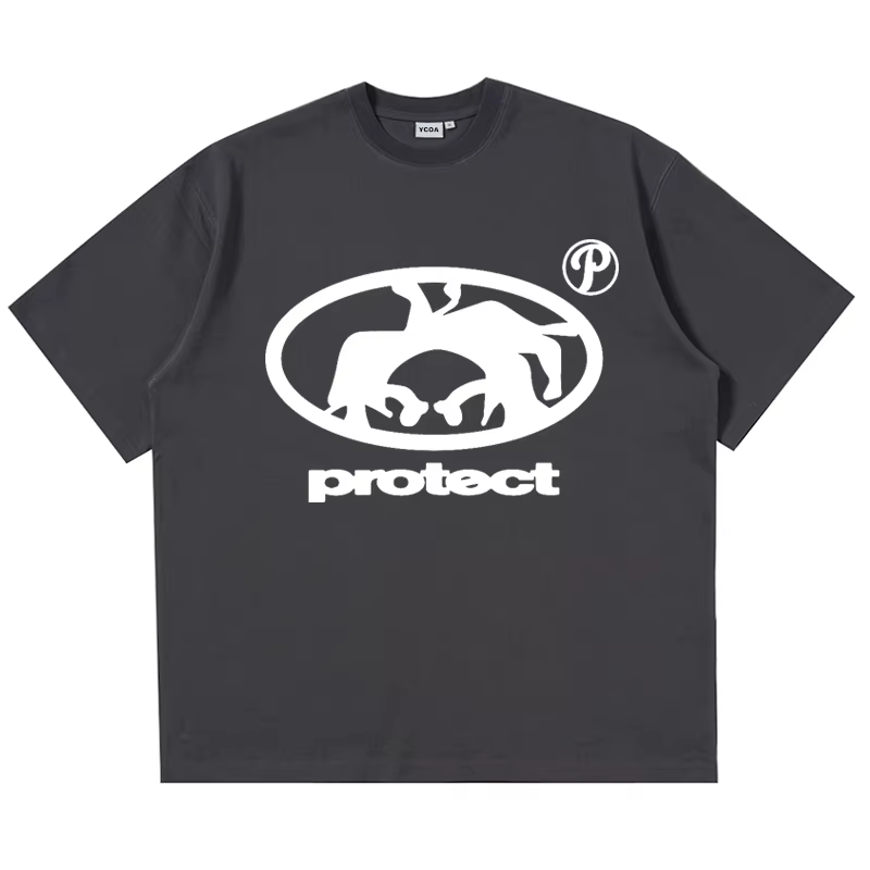 T-Shirt manches courtes pour hommes, surdimensionné, 100% coton, graphique, Harajuku, Vintage, mode