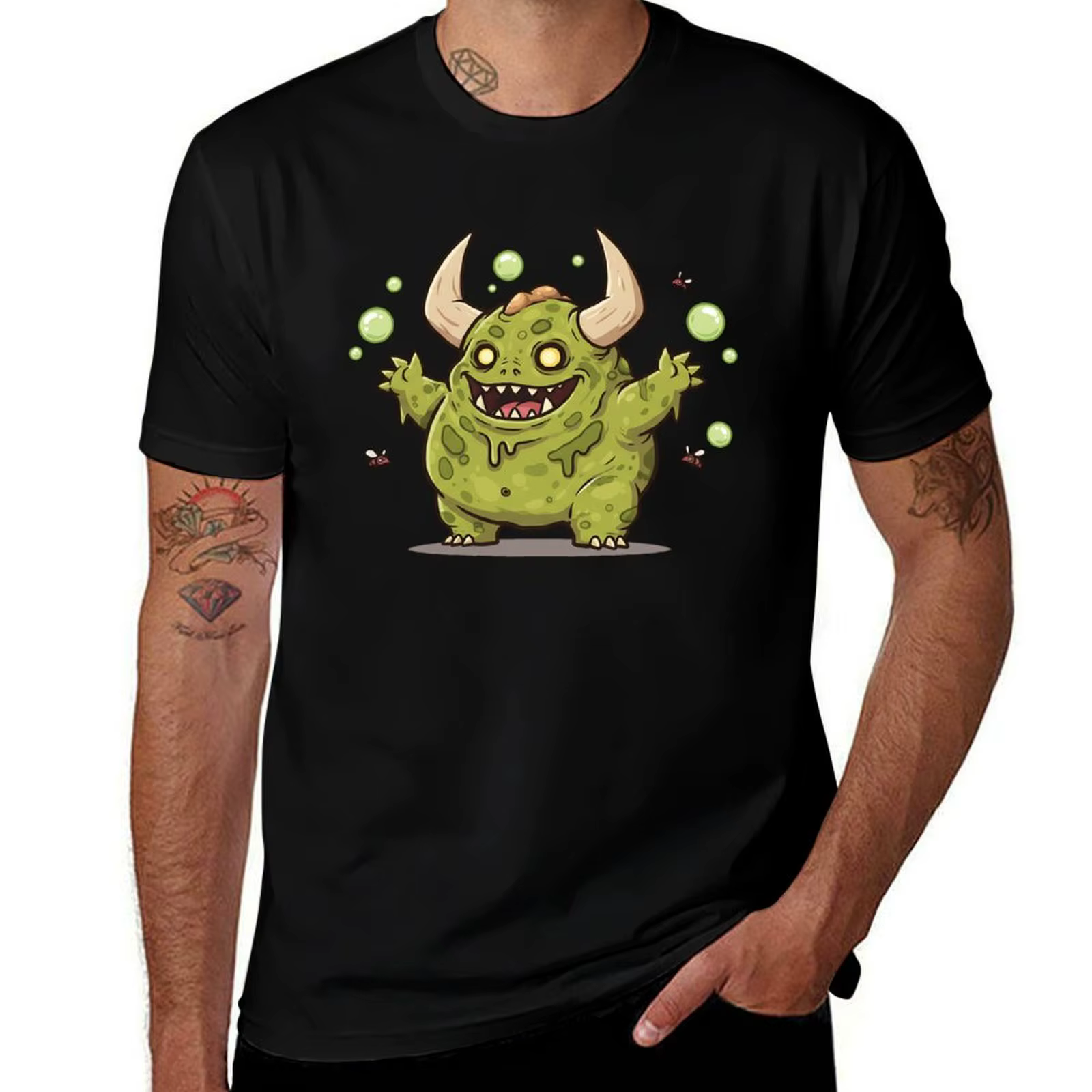 Drôle Nurgle émotionnel T-Shirt homme t-shirt chemises graphiques t-shirts drôles t-shirt homme