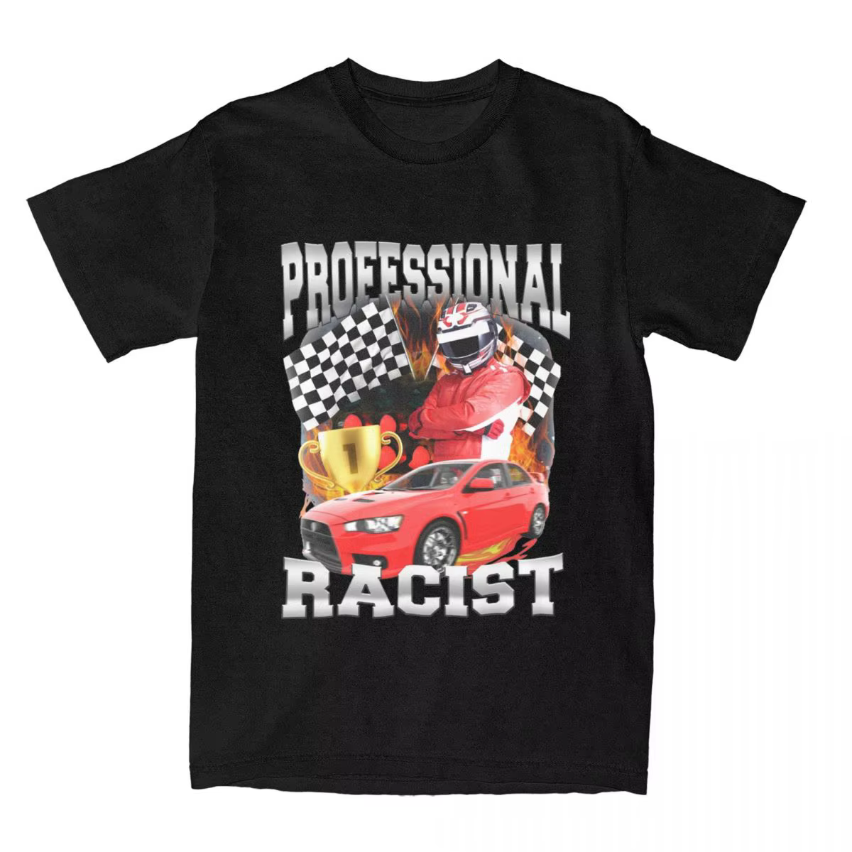 Hommes femmes F1 professionnel Racer t-shirts marchandise drôle course Meme 100% coton T-shirt vêtem