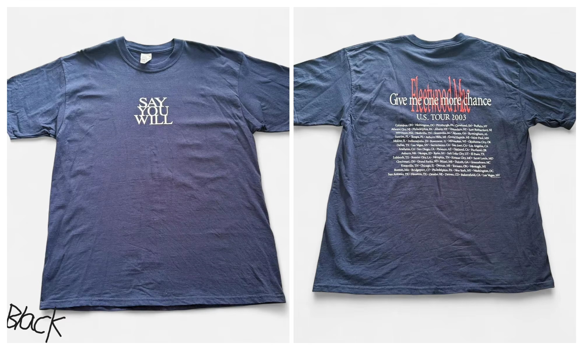 T-shirt Vintage à la mode pour hommes et femmes, Fleetwood Mac 'Sisters of The Moon', classique, imp