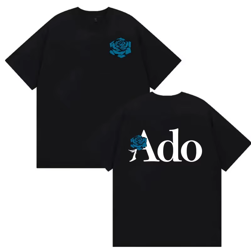 T-shirt imprimé Ado pour femmes et hommes, mode décontractée, style hip-hop, haut à manches courtes,