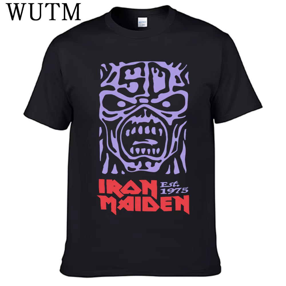 T-shirt Iron Maidens pour hommes, 100% coton, nouvelle collection
