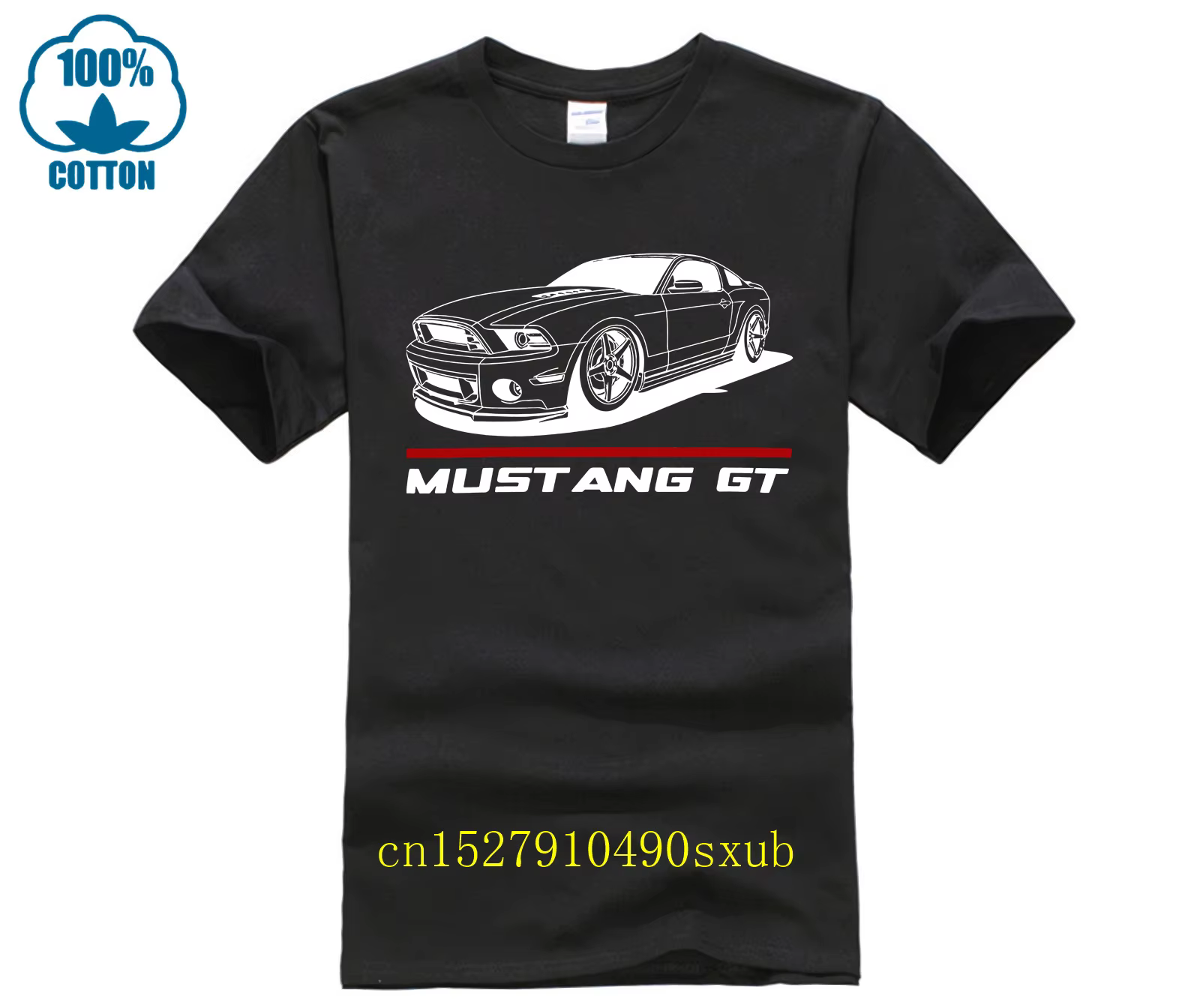 T-Shirt Premium pour les Fans de voitures Ford Mustang GT 2011, cadeau de noël, col rond, cool pour 