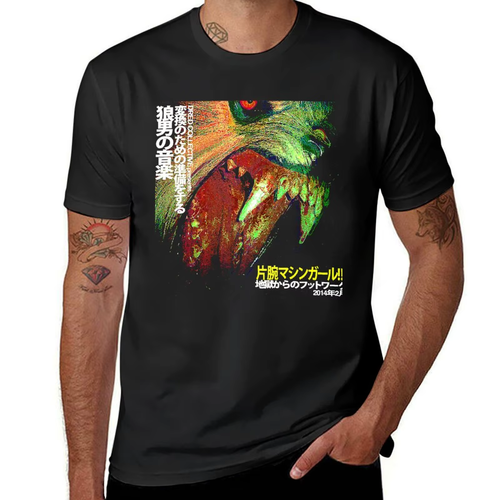WLFGRL-T-Shirt Essential en Coton pour Homme, Vêtement Kawaii, Graphique, Meilleure Qualité