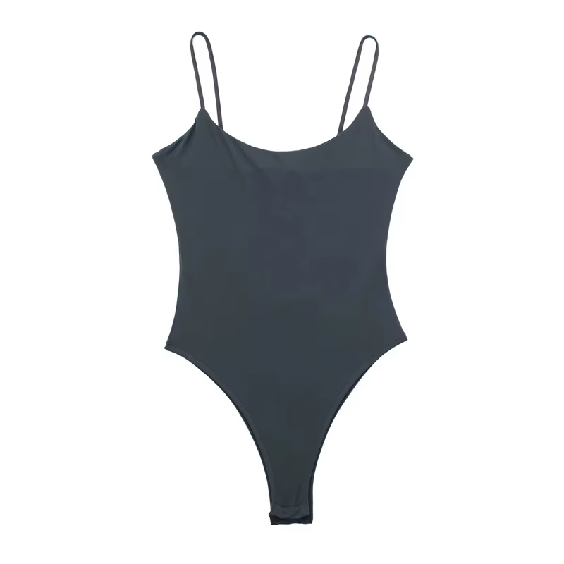 MUJER 2025 body moulant Sexy pour femmes blanc noir dos nu body femmes une pièce combinaisons pour f