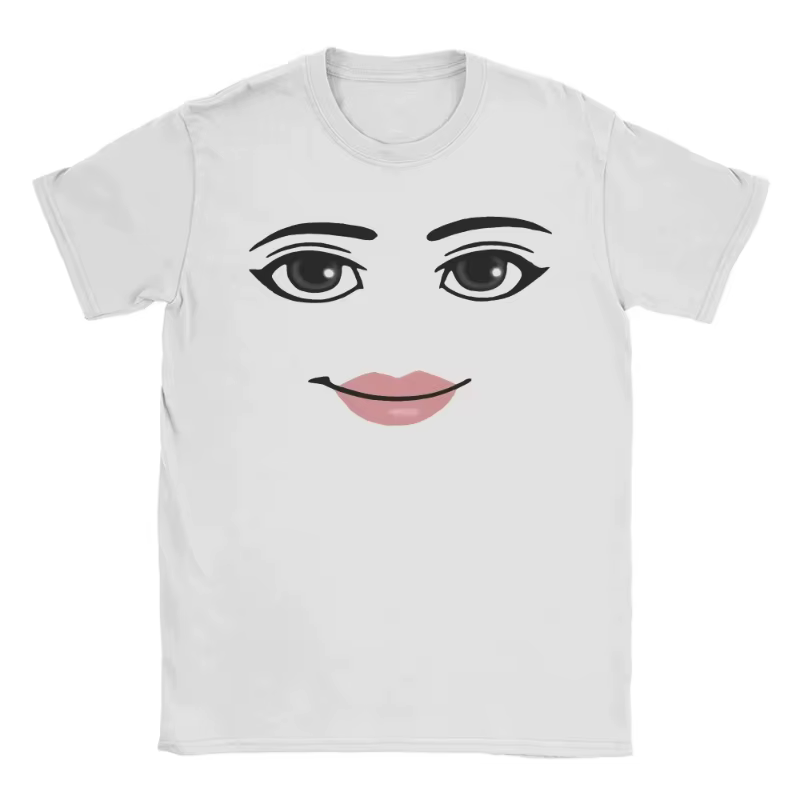 T-shirt pour femme avec imprimé graphique visage de femme, motif Meme, T-shirts à manches courtes te