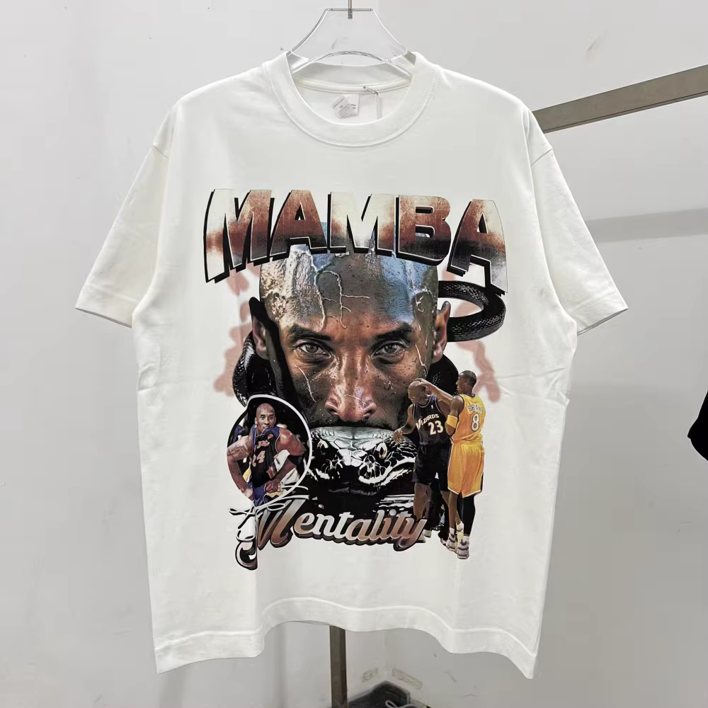2025ss noir blanc T-shirt hommes femmes haute qualité tissu lourd unisexe T-shirt top t-shirts