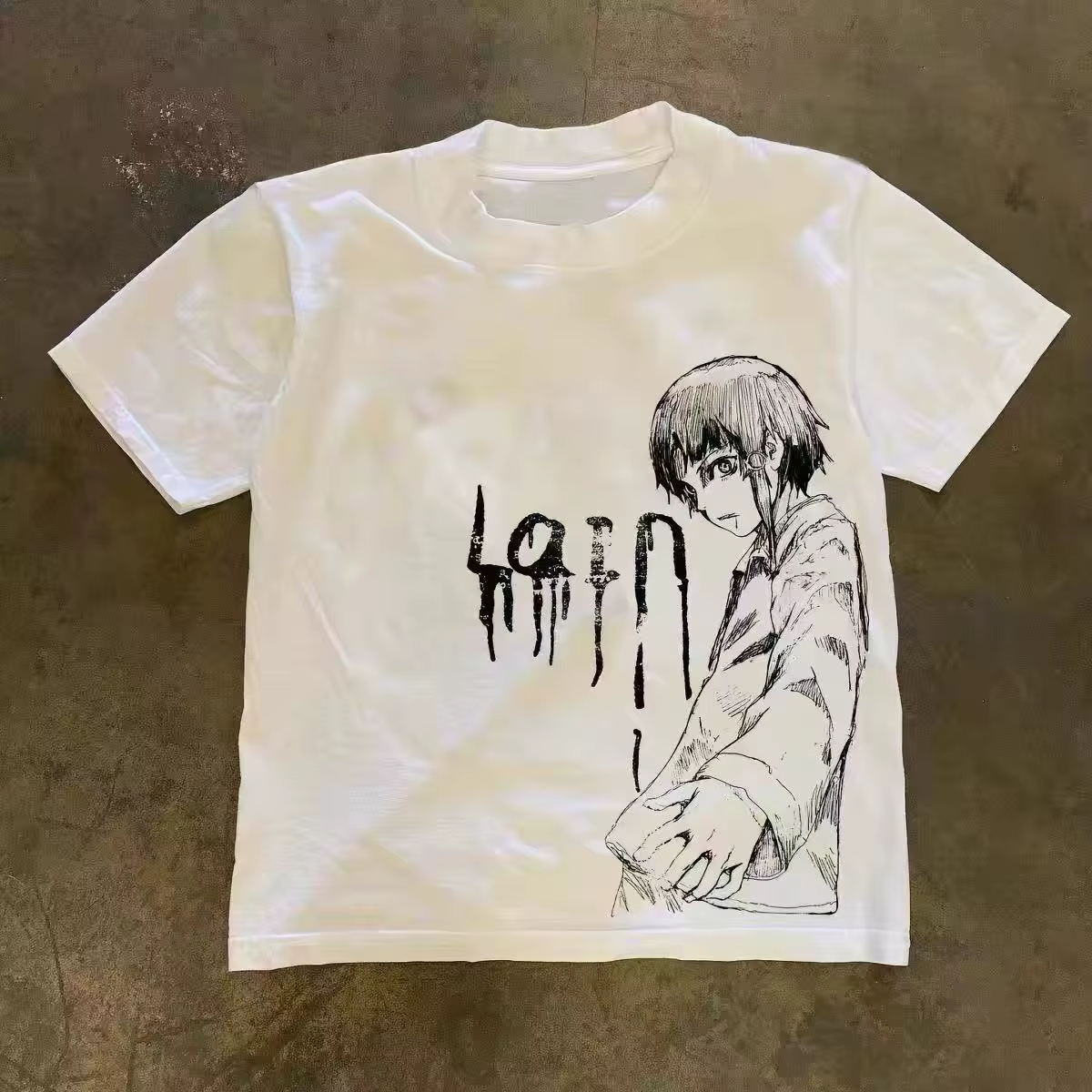 T-shirt imprimé tendance à manches courtes pour hommes et femmes, coupe ample d'été, style européen 