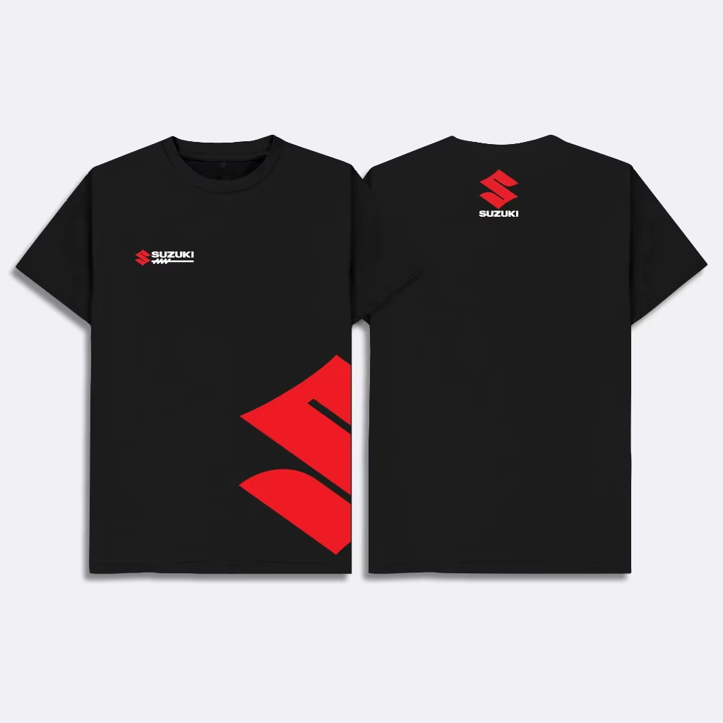 T-shirt tendance pour homme en coton 100% avec imprimé voiture Suzuki 2026, idéal pour l'été, le quo