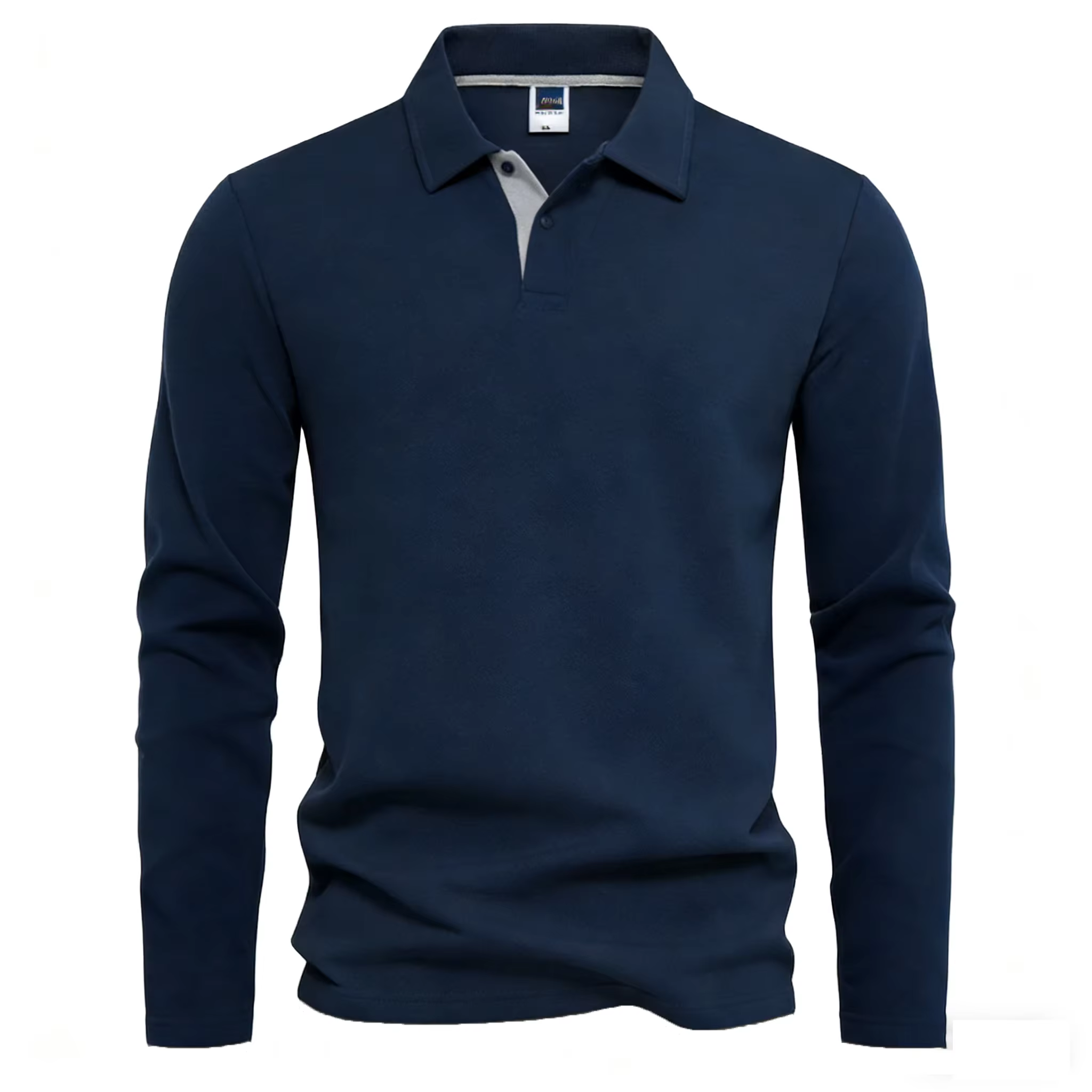 T-shirts à manches longues 95% coton pour hommes, vêtements décontractés de marque, t-shirts tendanc