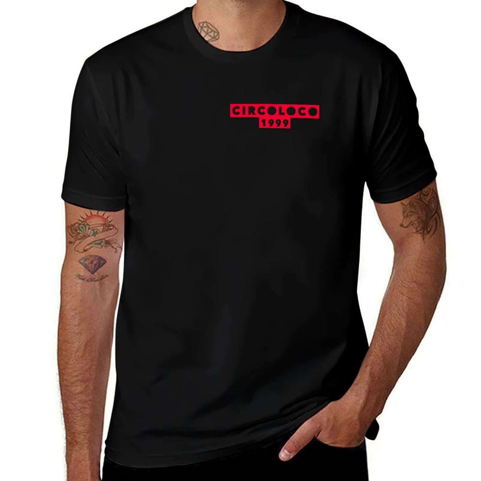 Circoloco 1999 Ibiza - Club DC10 T-Shirt pour un garçon chemises graphiques poids lourd t-shirts drô