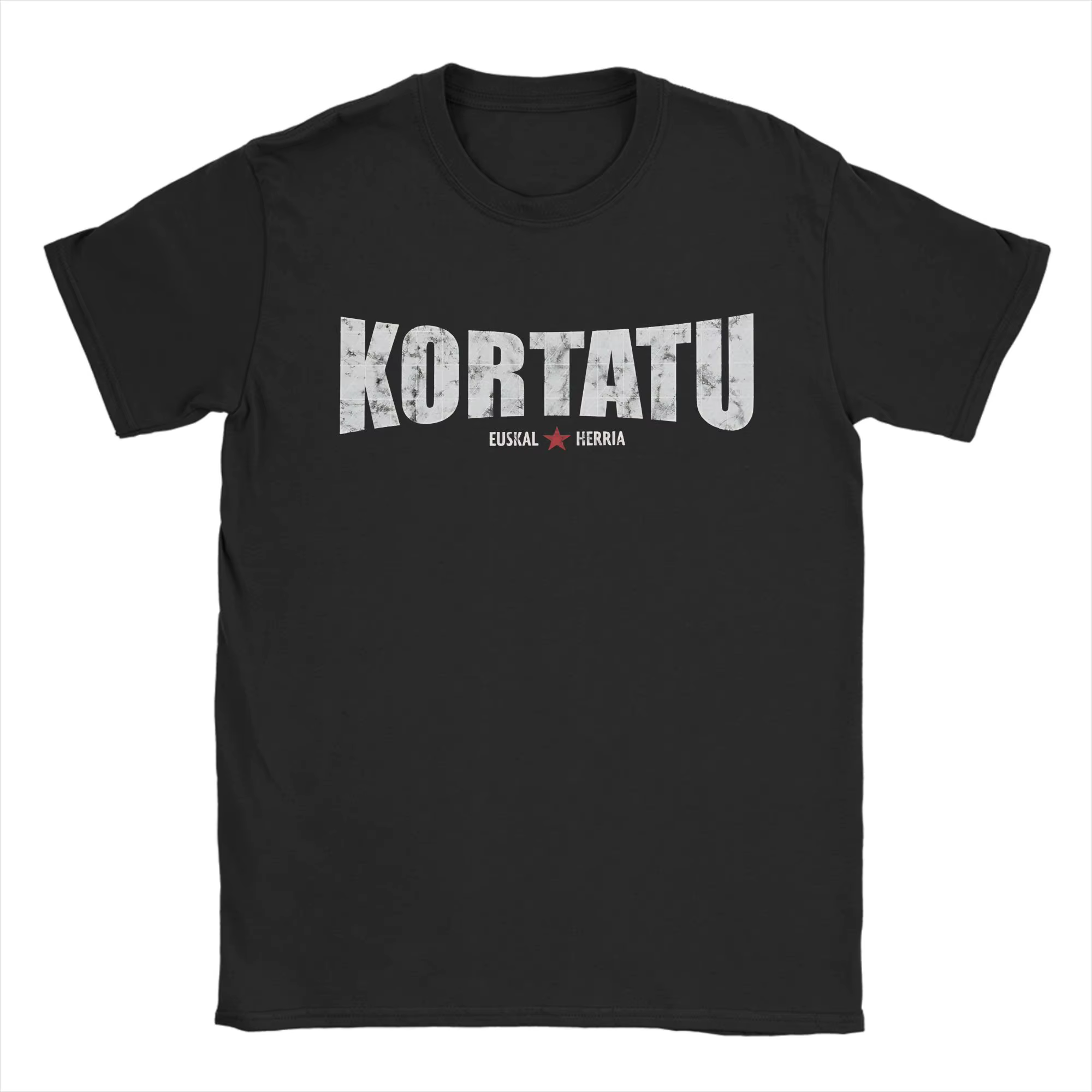 Kortatu Band T-Shirts pour hommes femmes 100% coton T-Shirts décontractés col rond t-shirt à manches