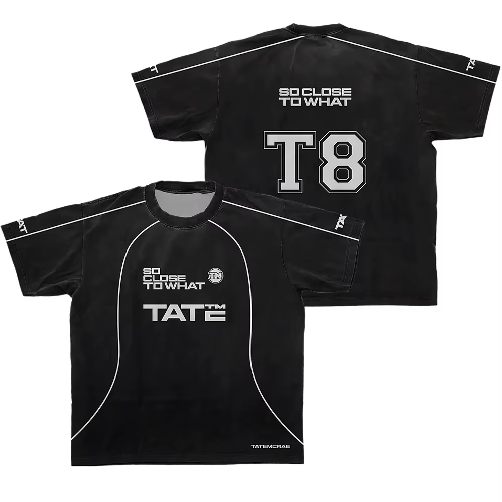 Tate Mcrae SC2W t-shirts pour hommes femmes pur coton T-Shirt col rond haute qualité T-Shirt à manch