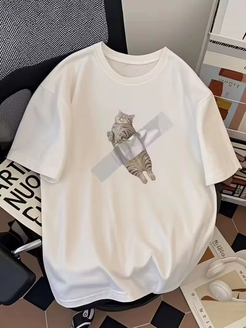 T-shirt inspiré de Sydney Sweeney, élégant et tendance pour les amateurs de mode, style vintage déla
