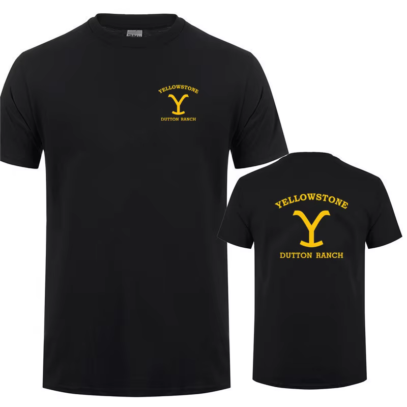 Yellowstone Dutton Ranch t-shirt été à manches courtes drôle hauts t-shirt LH-325
