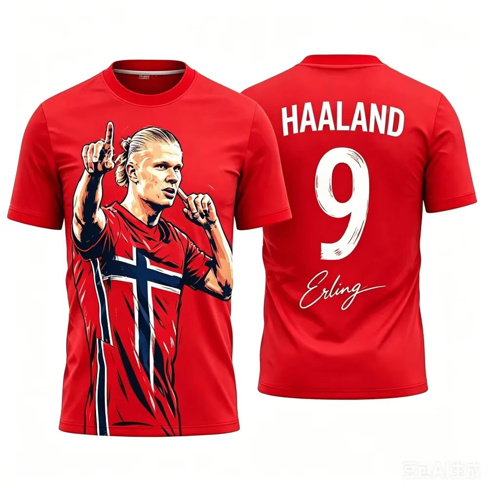 T-shirt de sport pour homme à manches courtes, coupe oversize, séchage rapide, imprimé double face,