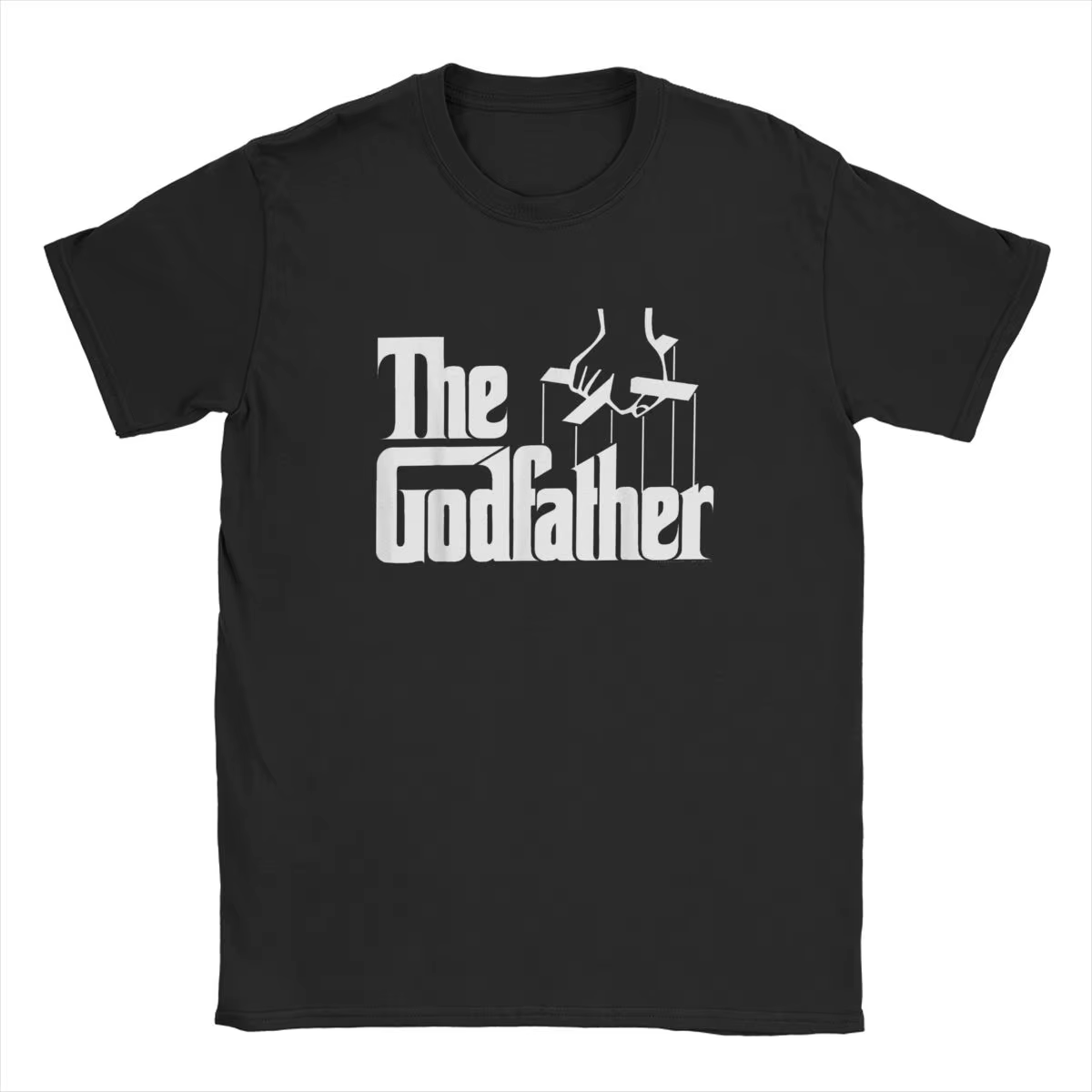 Parrain titre Original Logo T-Shirts pour hommes film américain nouveauté pur coton t-shirt col rond