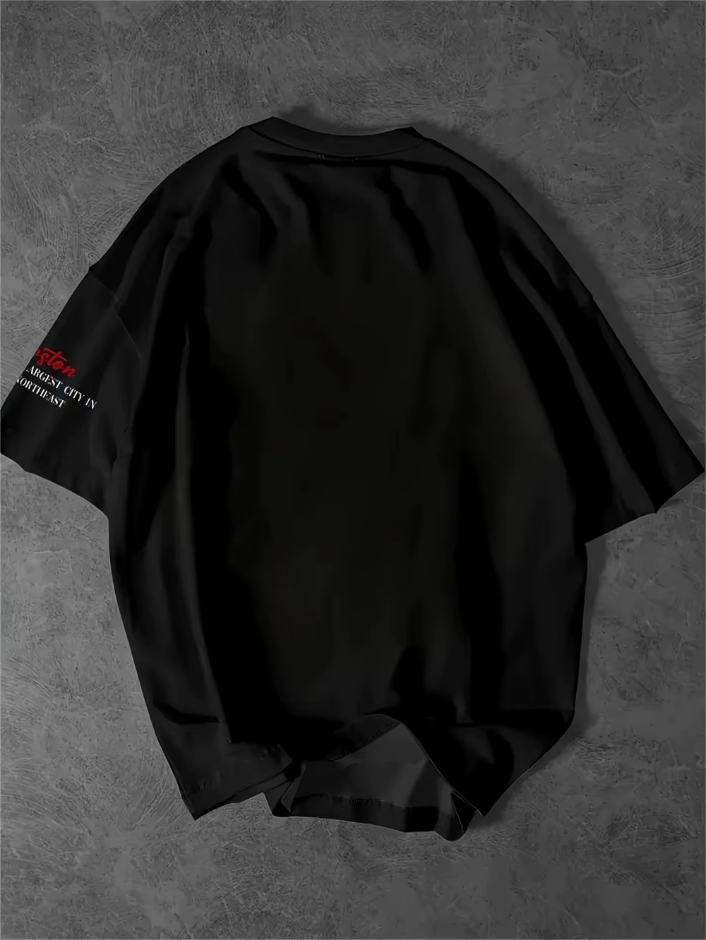 Boston nouveau hommes 23 motif imprimé respirant col rond T-shirt extérieur coupe confortable haut d